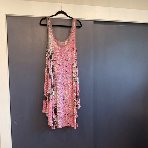 FREE PEOPLE DISTRESS BILEVEL DRESS - Picture 4 of 7